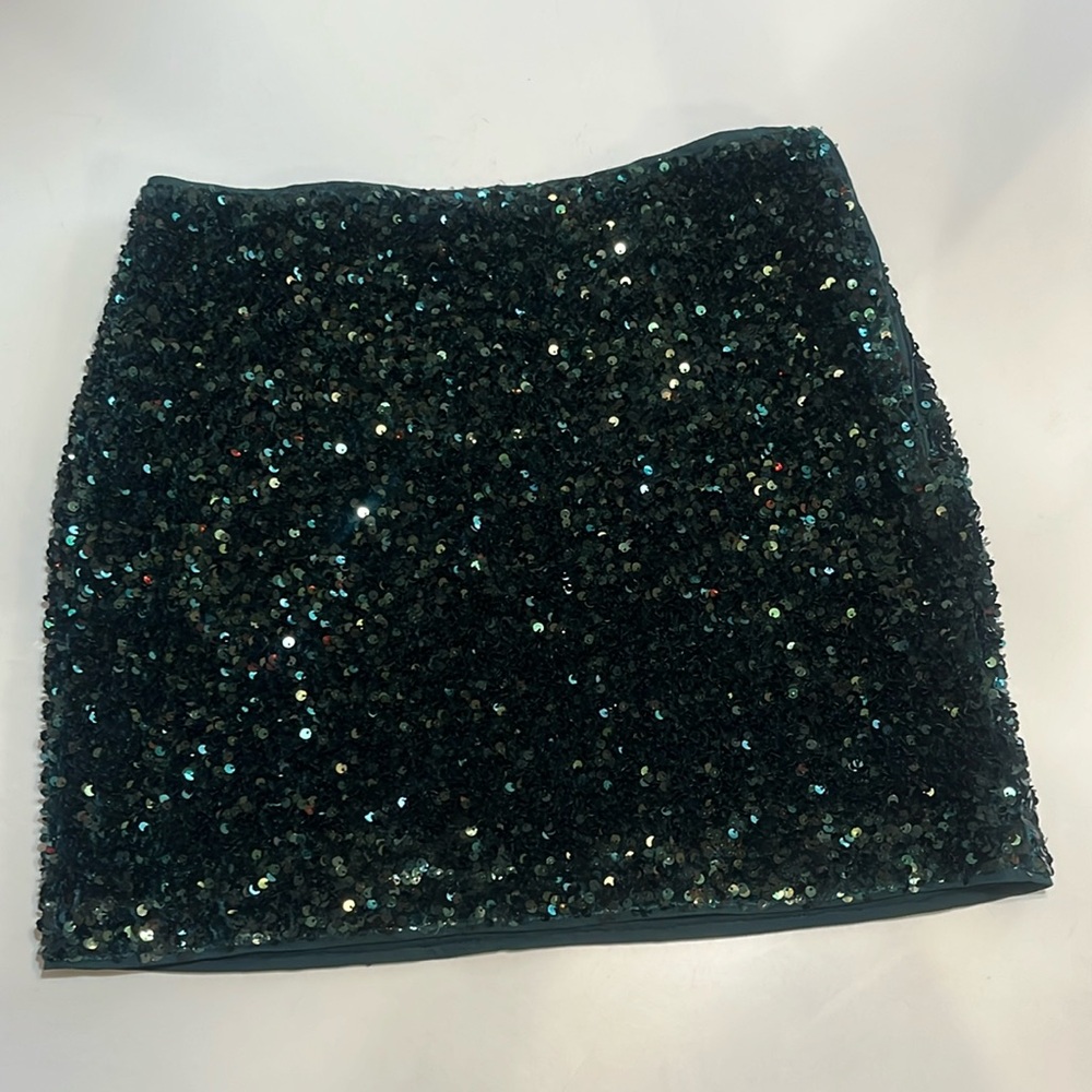 H&M Sequin Mini Skirt